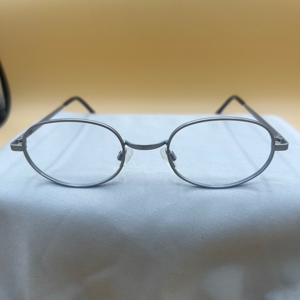Titmus T702 GRA Gunmetal Oval Safety Glasses Frames Z87 50-20-140 Made in USA